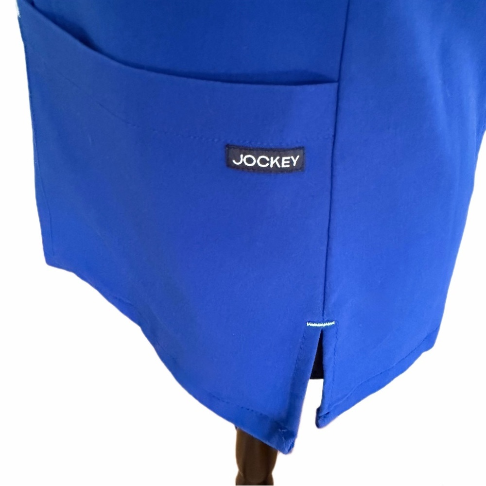 Jockey Women's Royal Blue Straight Leg Scrub Pants & V-Neck Top (XS/XSP) - Picture 6 of 12